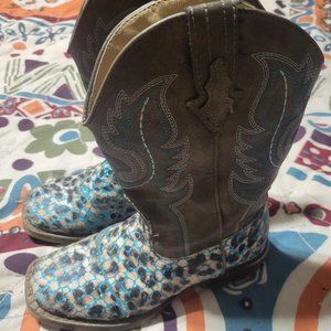 Roper Cowgirl Boots Size 13 Used